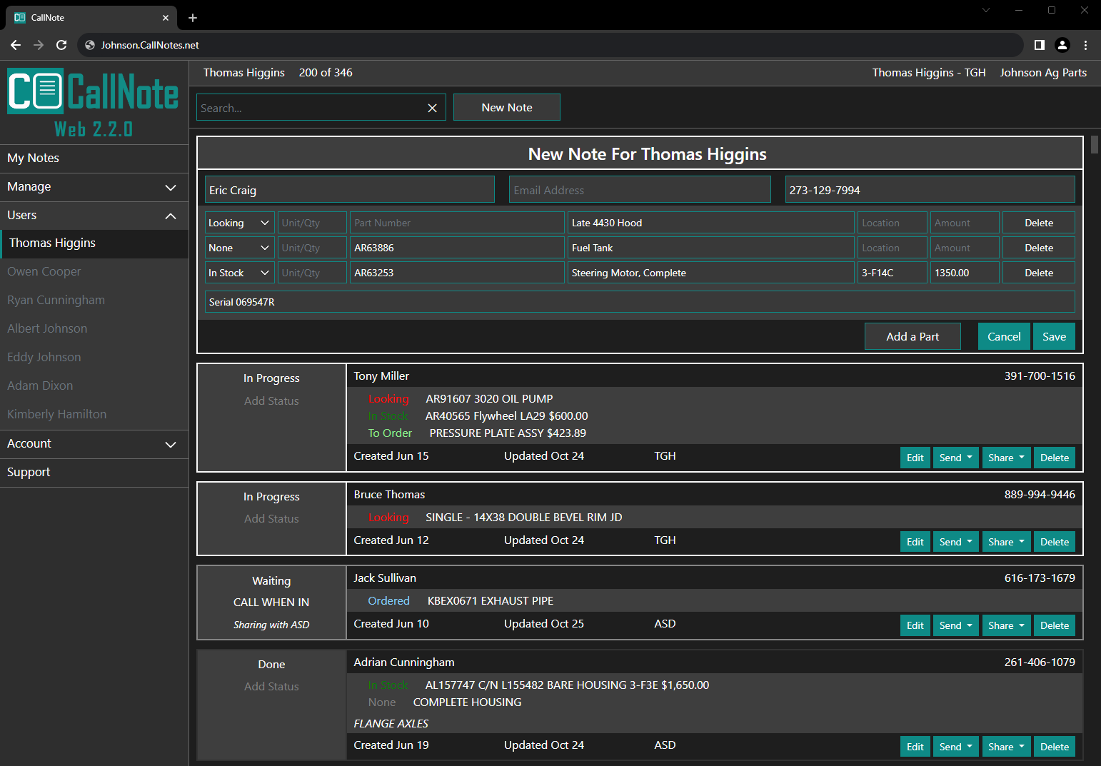 CallNote - Maximize Efficiency, Minimize Mistakes